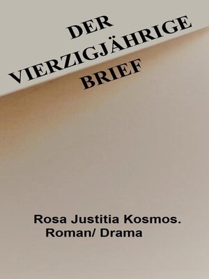 cover image of Vierzigjährige Brief
